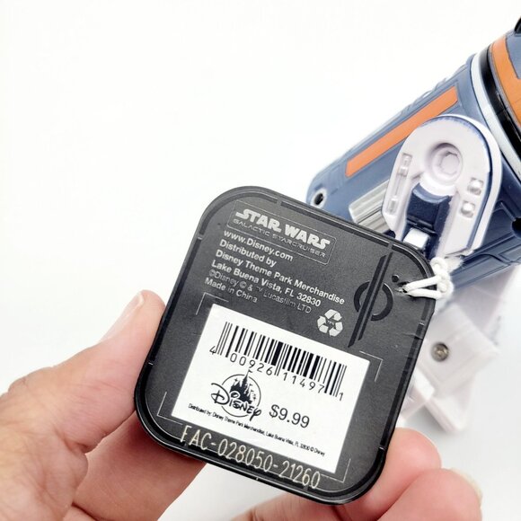 Star Wars Galactic Starcruiser Blue Chandrila Star Line SK-620 Droid Wind Up Toy - Picture 9 of 10